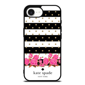 KATE SPADE NEW YORK FLORAL POLKADOTS iPhone 16e Case Cover