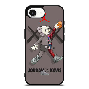 KAWS AIR JORDAN iPhone 16e Case Cover KAWS AIR JORDAN iPhone 16e Case Cover