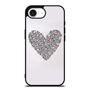 KEITH HARING LOVE ICON iPhone 16e Case Cover