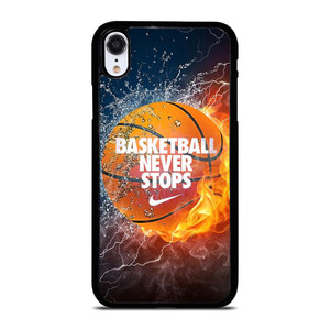 BASKETBALL NEVER STOPS 3 iPhone XR Case Cover BASKETBALL NEVER STOPS 3 iPhone XR Case Cover
