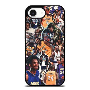 KOBE BRYANT LA LAKERS COLLAGE iPhone 16e Case Cover KOBE BRYANT LA LAKERS COLLAGE iPhone 16e Case Cover