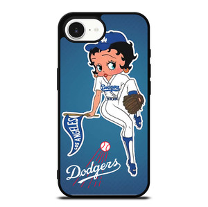 LA DODGERS X BETTY BOOP iPhone 16e Case Cover