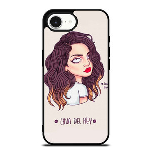 LANA DEL REY CARTOON iPhone 16e Case Cover