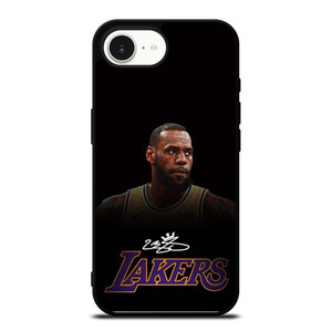 LEBRON JAMES LA LAKERS AUTOGRAPH iPhone 16e Case Cover