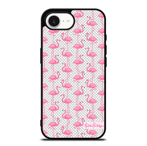 LILLY PULITZER FLAMINGO PATTERN iPhone 16e Case Cover LILLY PULITZER FLAMINGO PATTERN iPhone 16e Case Cover