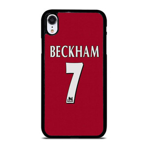 DAVID BECKHAM JERSEY MANCHESTER UNITED iPhone XR Case Cover