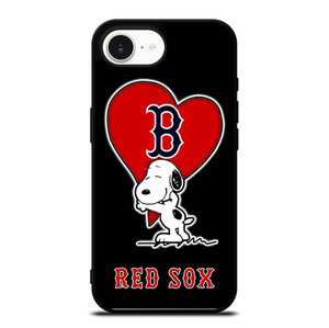 LOVE BOSTON RED SOX SNOOPY iPhone 16e Case Cover