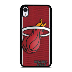 LOGO MIAMI HEAT BASKETBALL iPhone XR Case Cover LOGO MIAMI HEAT BASKETBALL iPhone XR Case Cover