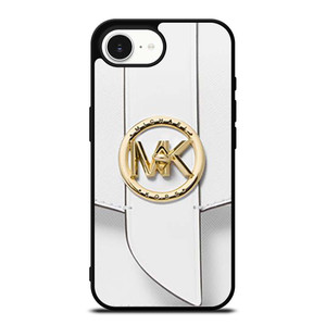 MICHAEL KORS LOGO MK WHITE HAND BAG EMBLEM iPhone 16e Case Cover
