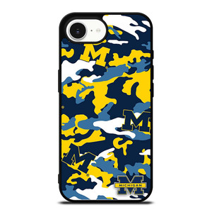 MICHIGAN WOLVERINES FOOTBALL CAMO iPhone 16e Case Cover