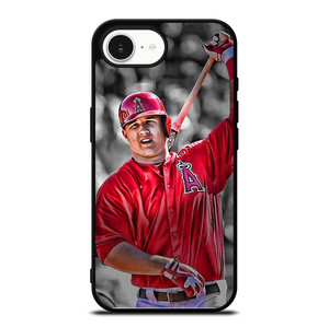 MIKE TROUT BASEBALL LOS ANGELES ANGELS iPhone 16e Case Cover
