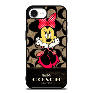 MINNIE MOUSE COACH iPhone 16e Case Cover MINNIE MOUSE COACH iPhone 16e Case Cover