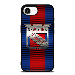 NEW YORK RANGERS LOGO METAL iPhone 16e Case Cover