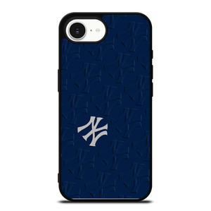 NEW YORK YANKEES ICON LOGO BASEBALL BLUE iPhone 16e Case Cover