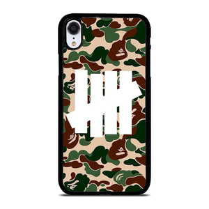 UNDEFEATED BAPE CAMO iPhone XR Case Cover UNDEFEATED BAPE CAMO iPhone XR Case Cover