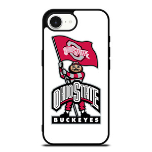 OHIO STATE BUCKEYES LOGO FOOTBALL MASKOT iPhone 16e Case Cover