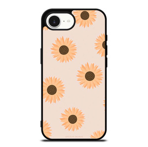PASTEL SUNFLOWER PATTERN iPhone 16e Case Cover