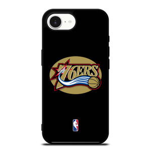 PHILADELPHIA 76ERS NBA GOLD LOGO iPhone 16e Case Cover PHILADELPHIA 76ERS NBA GOLD LOGO iPhone 16e Case Cover