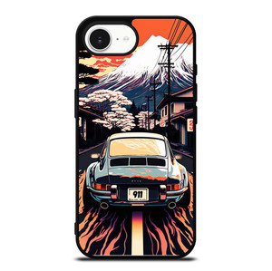 PORSCHE CAR 911 RACING CAR PAINTING iPhone 16e Case Cover PORSCHE CAR 911 RACING CAR PAINTING iPhone 16e Case Cover