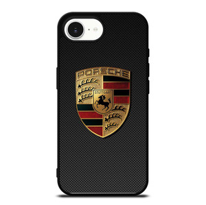 PORSCHE LOGO CARBON iPhone 16e Case Cover