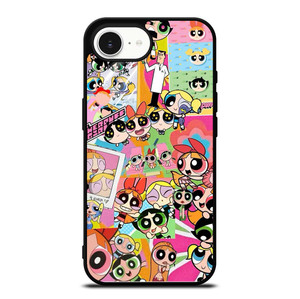 POWERPUFF GIRLS CARTOON NETWORK COLLAGE iPhone 16e Case Cover