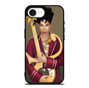 PRINCE PURPLE IN MEMORIAM AND GUITAR iPhone 16e Case Cover
