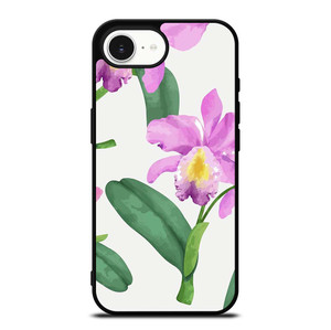 PURPLE ORCHID FLOWER PAINTING iPhone 16e Case Cover