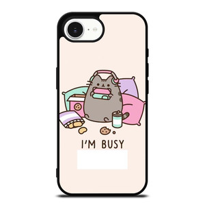 PUSHEEN CAT I'M BUSY iPhone 16e Case Cover