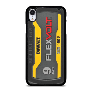 DEWALT 9 AH FLEX VOLT iPhone XR Case Cover DEWALT 9 AH FLEX VOLT iPhone XR Case Cover