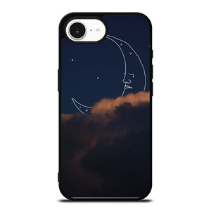 SAD CRESCENT MOON iPhone 16e Case Cover