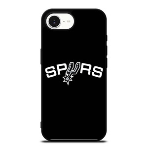 SAN ANTONIO SPURS LOGO BLACK iPhone 16e Case Cover