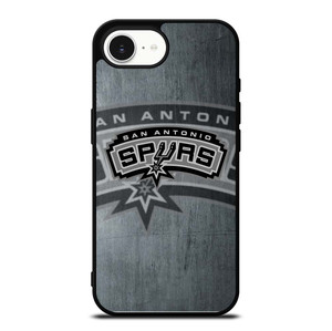 SAN ANTONIO SPURS METAL LOGO iPhone 16e Case Cover