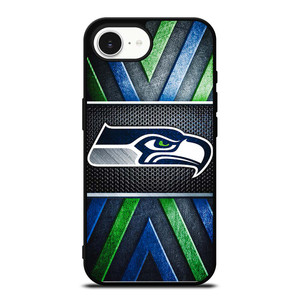SEATTLE SEAHAWKS METAL LOGO iPhone 16e Case Cover