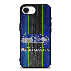 SEATTLE SEAHAWKS WOODEN LOGO NFL iPhone 16e Case Cover