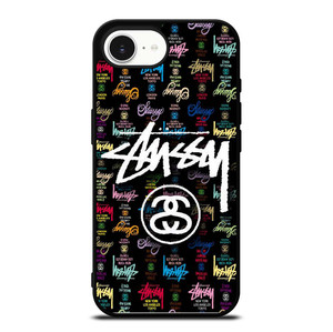 STUSSY COLLAGE LOGO iPhone 16e Case Cover