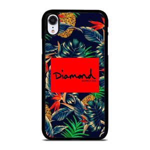 THRASHER DIAMOND SUPPLY CO PALM iPhone XR Case Cover THRASHER DIAMOND SUPPLY CO PALM iPhone XR Case Cover