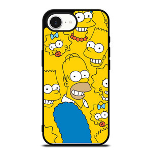 THE SIMPSONS CARTOON COLLAGE iPhone 16e Case Cover