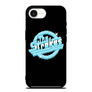 THE STROKES BAND PIXEL LOGO iPhone 16e Case Cover