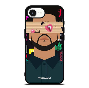 THE WEEKND XO CARTOON iPhone 16e Case Cover THE WEEKND XO CARTOON iPhone 16e Case Cover