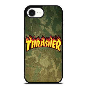 THRASHER CAMO SKATEBOARD MAGAZINE iPhone 16e Case Cover THRASHER CAMO SKATEBOARD MAGAZINE iPhone 16e Case Cover