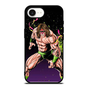 ULTIMATE WARRIOR CARTOON WWE iPhone 16e Case Cover ULTIMATE WARRIOR CARTOON WWE iPhone 16e Case Cover