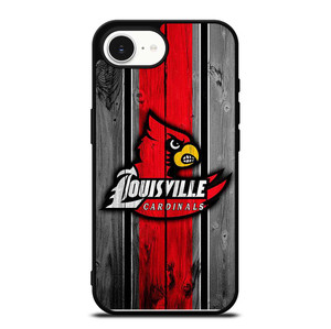 UNIVERSITY OF LOUISVILLE WOODEN LOGO iPhone 16e Case Cover