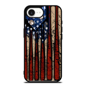 USA FLAG AMERICAN BASEBALL iPhone 16e Case Cover USA FLAG AMERICAN BASEBALL iPhone 16e Case Cover