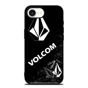 VOLCOM BLACK LOGO iPhone 16e Case Cover VOLCOM BLACK LOGO iPhone 16e Case Cover