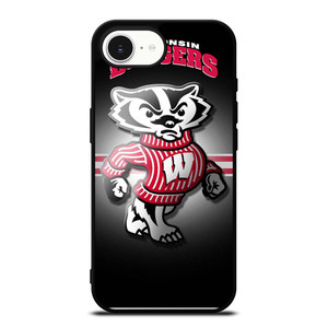WISCONSIN BADGER FOOTBALL LOGO iPhone 16e Case Cover WISCONSIN BADGER FOOTBALL LOGO iPhone 16e Case Cover