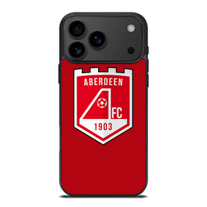 ABERDEEN FC FOOTBALL CLUB LOGO SCOTLAND iPhone 17 Pro Max Case Cover