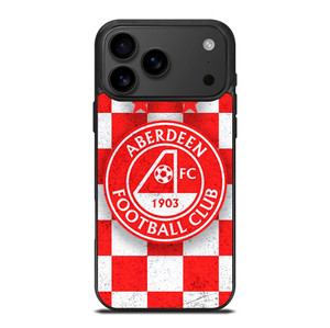ABERDEEN FC LOGO SPFL FOOTBALL CLUB iPhone 17 Pro Max Case Cover