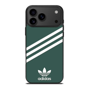 ADIDAS ORIGINALS STRIPES GREEN iPhone 17 Pro Max Case Cover