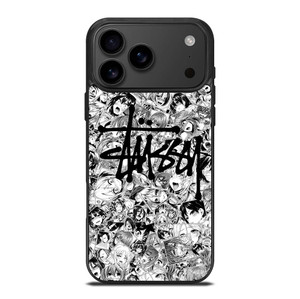 AHEGAO ANIME STUSSY iPhone 17 Pro Max Case Cover