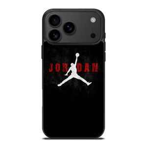 AIR JORDAN NIKE RED BLACK iPhone 17 Pro Max Case Cover